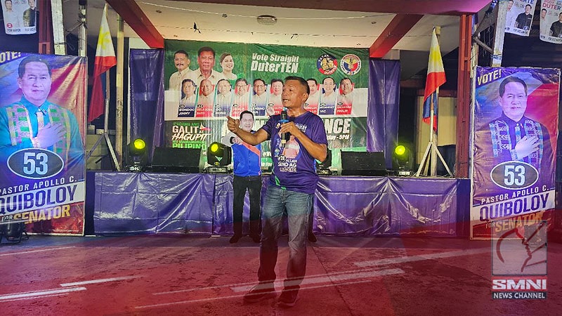 Kapitan ng Davao District 2 umapela ng suporta para sa DuterTEN lalo na kay Pastor Quiboloy