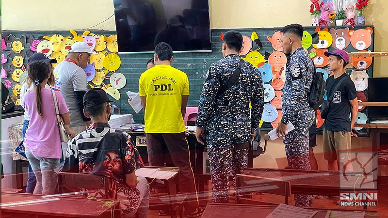 Isang PDL nakaboto sa Guadalupe Elementary School sa Cebu City