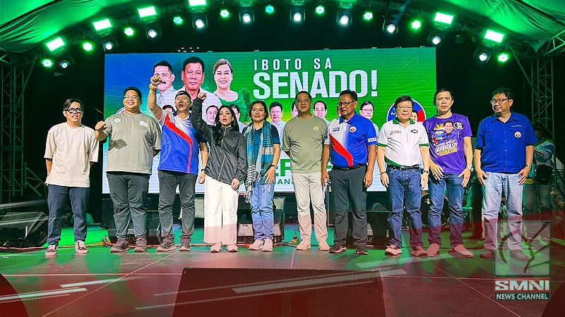 “Pilipinas, Duterte Pa Rin!” – Kitty Duterte, nanguna sa awit ng suporta sa PDP Rally