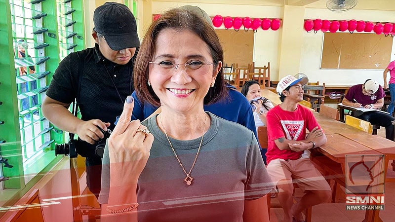 Pasay Mayor Emi Calixto-Rubiano maagang bumoto