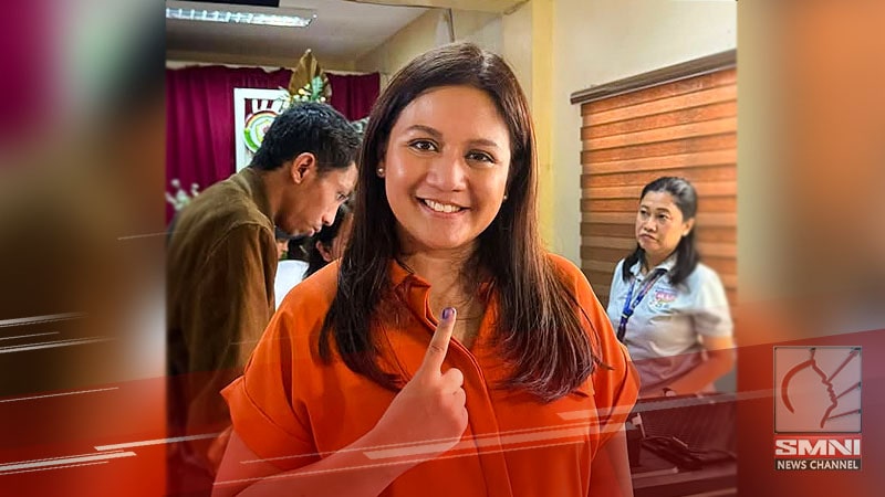 Camille Villar nakaboto na sa Las Piñas Science High School