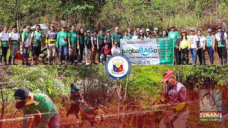 OVP-Caraga Satellite Office nagsagawa ng tree planting activity sa Surigao del Sur