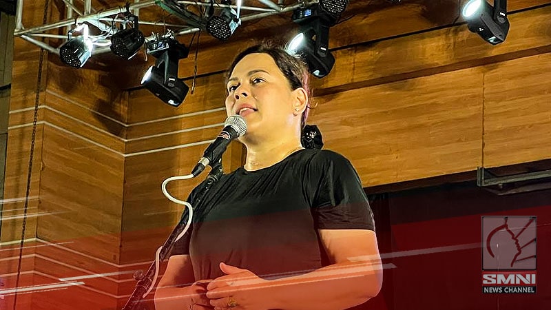 VP Sara Duterte: “Mas lumalala ang kriminalidad kung ang lider ng bansa lulong sa droga”