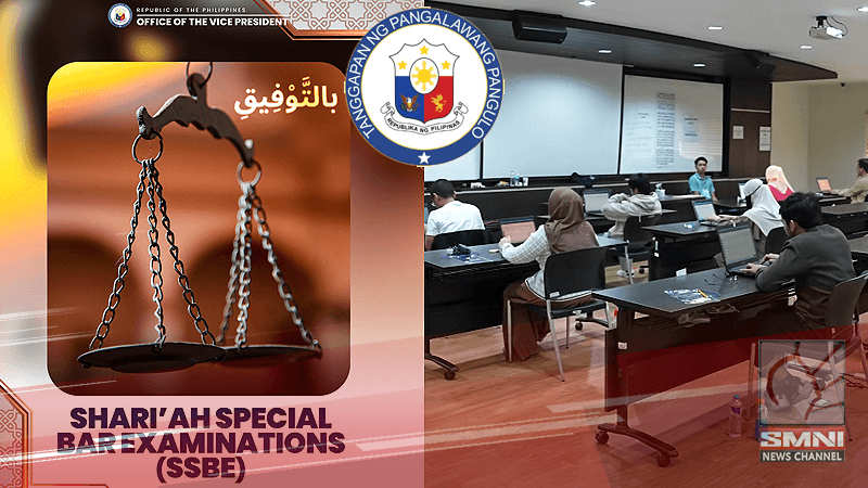 OVP buong suporta sa 2025 Shari’ah Special Bar Examinations