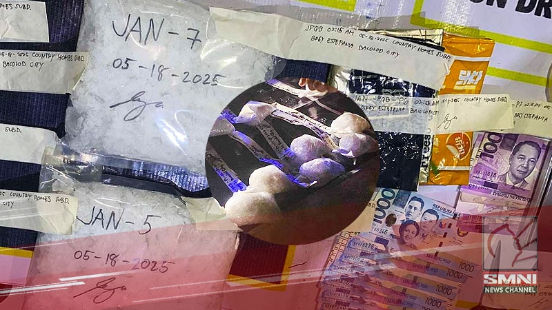 P23.8M nakumpiskang ilegal na droga sa Bacolod