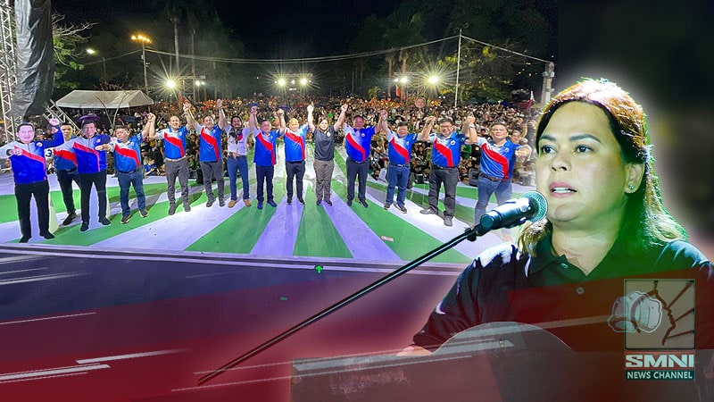 VP Sara: Vote straight DuterteTEN sa May 12 elections