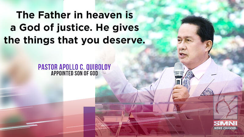 The Father in heaven is a God of justice. He gives the things that you deserve