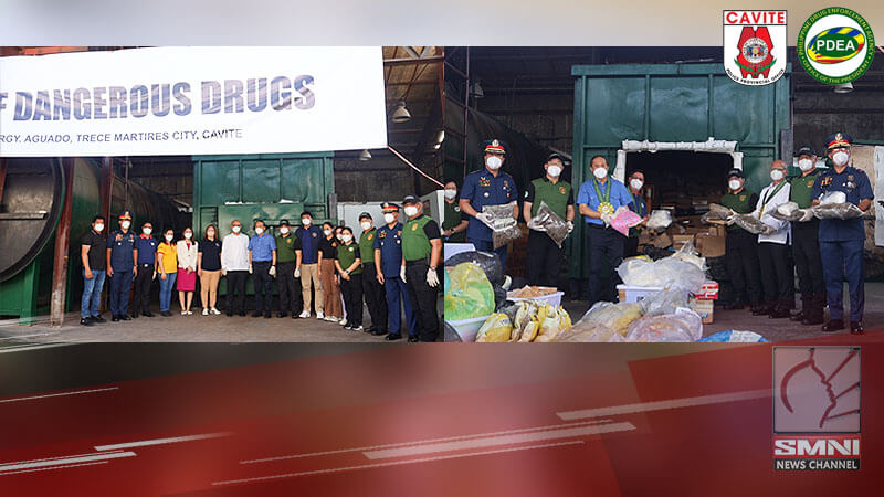 Mahigit P5M halaga ng ilegal na droga winasak ng PDEA