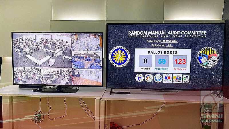 Random manual audit ng COMELEC, patuloy