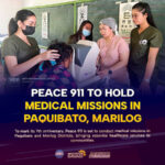 medical missions in Paquibato