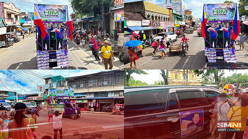Mainit na Pagtanggap: DuterTEN Senate Slate, tinanggap ng buong puso sa Ragay at Sipocot