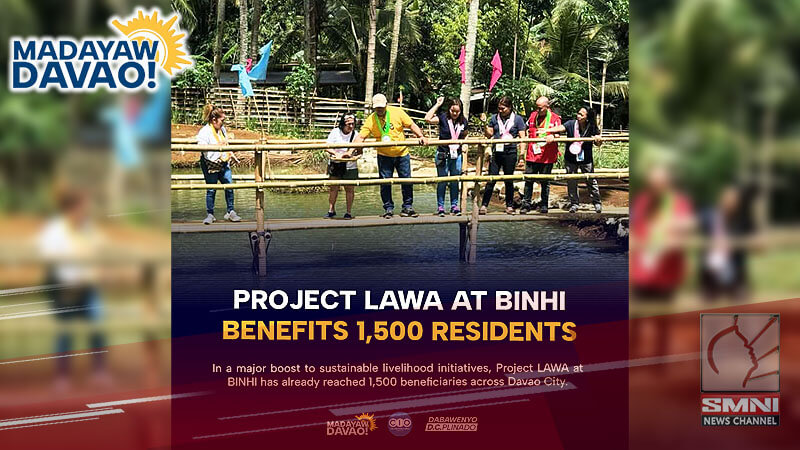 Project LAWA at BINHI benefits 1,500 residents