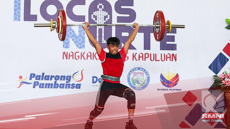 Pamangkin ni Hidilyn Diaz nasungkit ang unang gintong medalya sa weightlifting