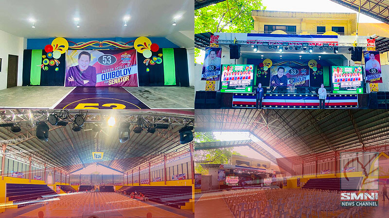 Poblacion Dauis Covered Court, handa na para sa Nationwide Live Streaming Miting de Avance ng Ayusin Natin ang Pilipinas Movement