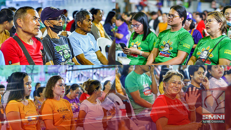 Daan-daang taga-Riverside, Calinan Davao City dumalo sa Miting de Avance ng PDP-Laban