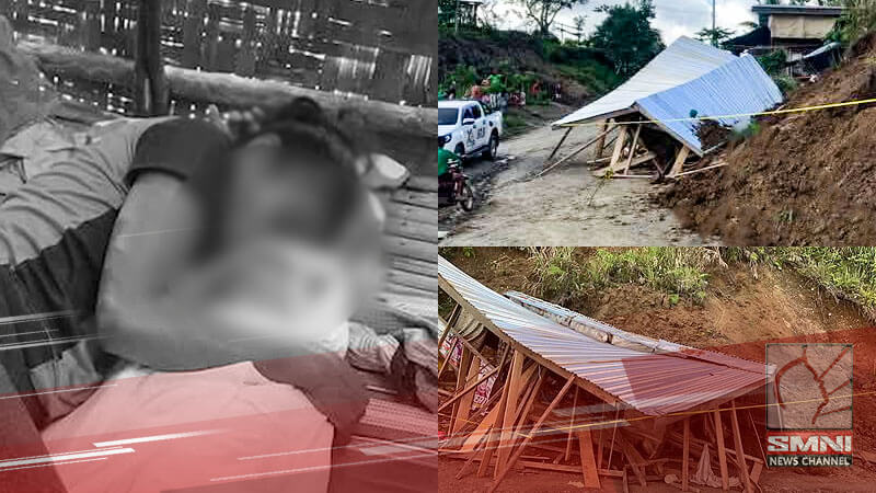 5 buwang sanggol nasawi sa landslide sa Davao City