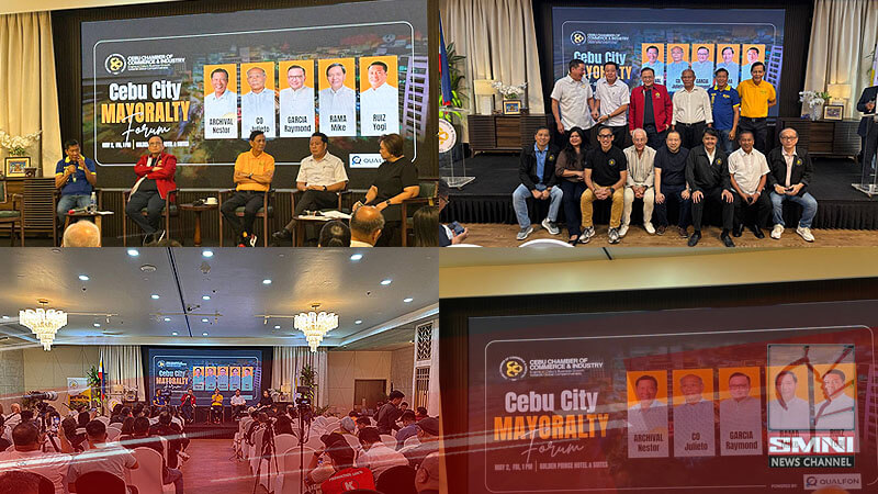 Mga Cebu City Mayoralty Bet, inilatag ang plataporma sa harap ng business sector