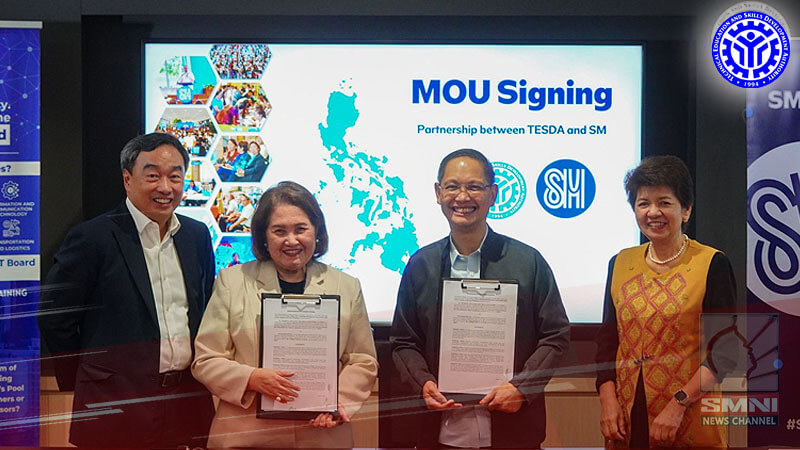 TESDA, SM magtutulungan sa pagbibigay ng trabaho sa mga Pilipino