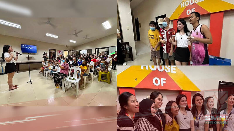 Kitty Duterte bumisita sa House of Hope sa SPMC, Davao City