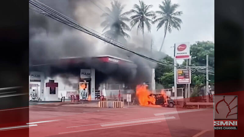 Gasolinahan sa Camalig, Albay tinupok ng apoy