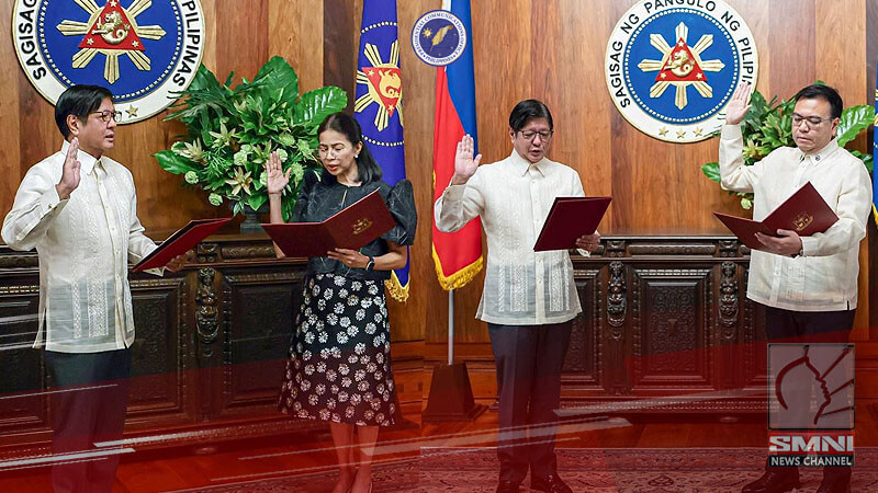 Bagong Solicitor General at DHSUD secretary nanumpa na sa tungkulin