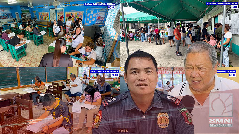Bohol nanatiling mapayapa sa araw ng halalan kahit may 7 areas of election concern