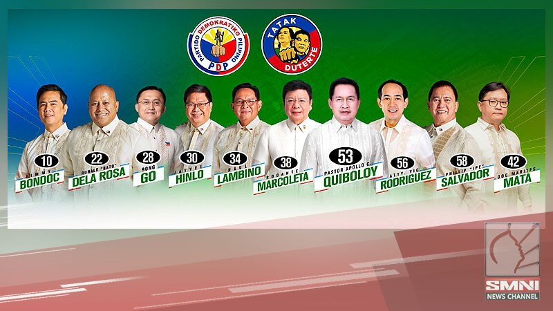Mga nakikita ni Pastor Apollo C. Quiboloy bakit dapat paboran ng mga Pilipino ang PDP Laban, Duter10 Senatorial Slate