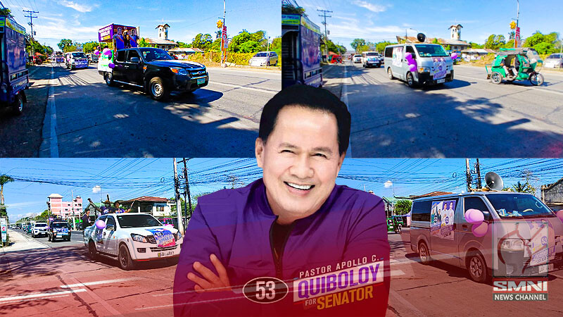 Pastor Apollo C. Quiboloy for Senator Movement – Isabela Chapter, nagsagawa ng motorcade sa Labor Day