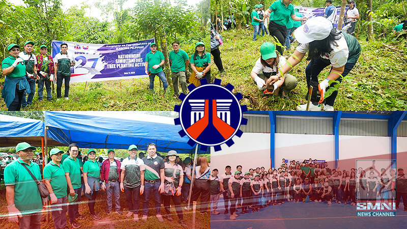 DPWH conducts nationwide simultaneous tree planting program