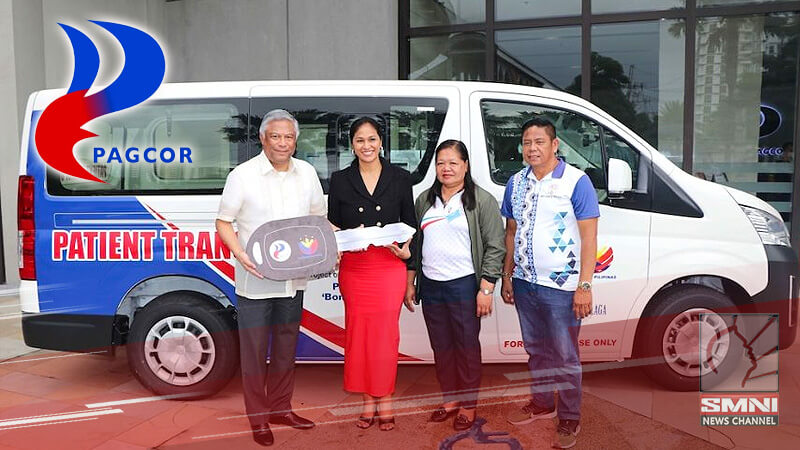 PAGCOR nagbigay ng medical vehicles bilang donasyon sa 8 LGUs
