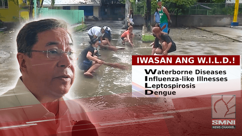 Mga hakbang kontra “W.I.L.D. diseases” ngayong panahon ng tag-ulan, inisa-isa ng DOH
