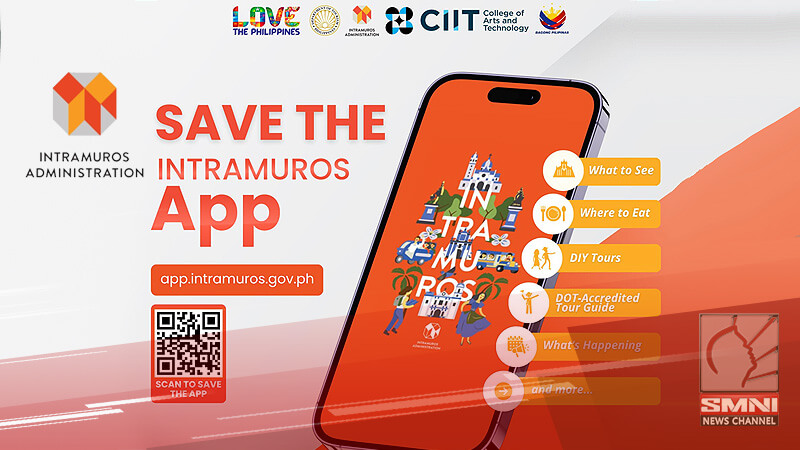 Bagong Intramuros App gabay sa makabagong paglalakbay sa makasaysayang lugar