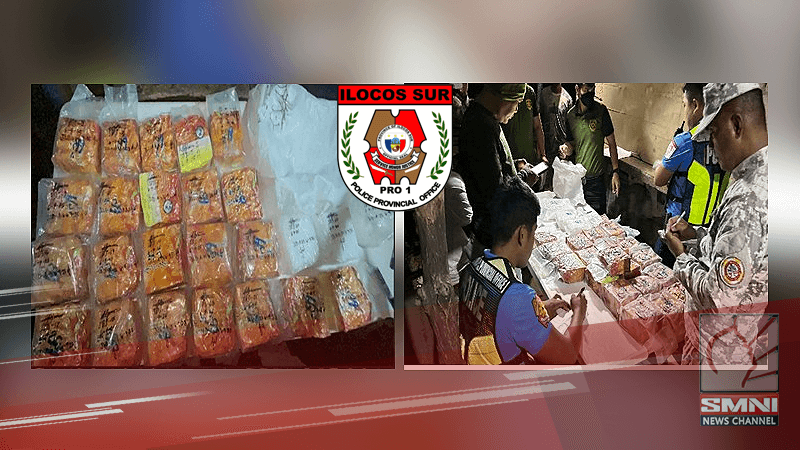 P179M halaga na ilegal na droga nakuha sa karagatan ng Ilocos Sur