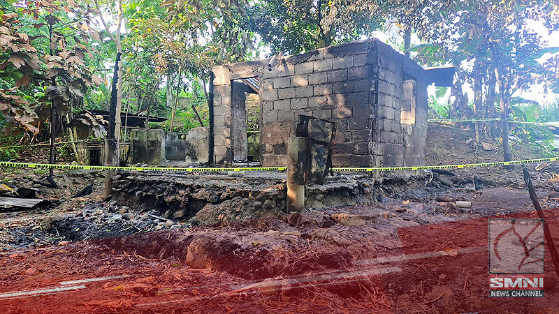 52-anyos na obrero, nasawi matapos ma-trap sa nasusunog na bahay sa Negros Occidental