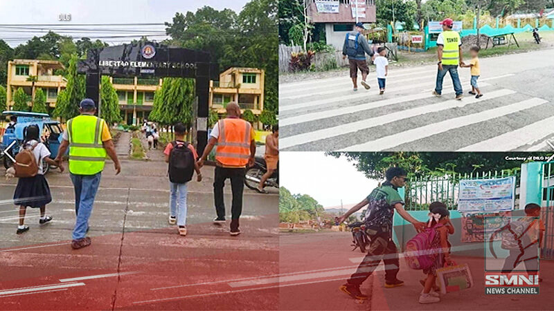 Tanod pinalakas ang presensiya sa mga paaralan sa pagbabalik-eskwela