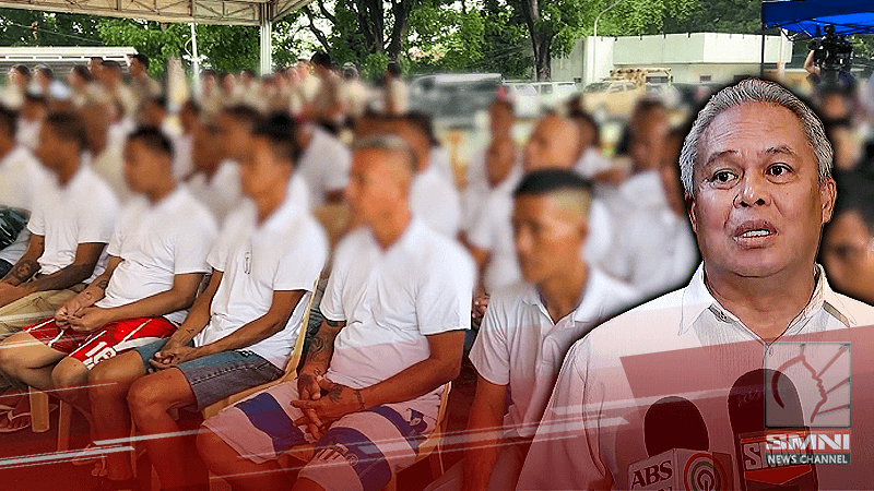 Halos 3,000 PDL, pinalaya ng BuCor sa ilalim ng reporma sa hustisya