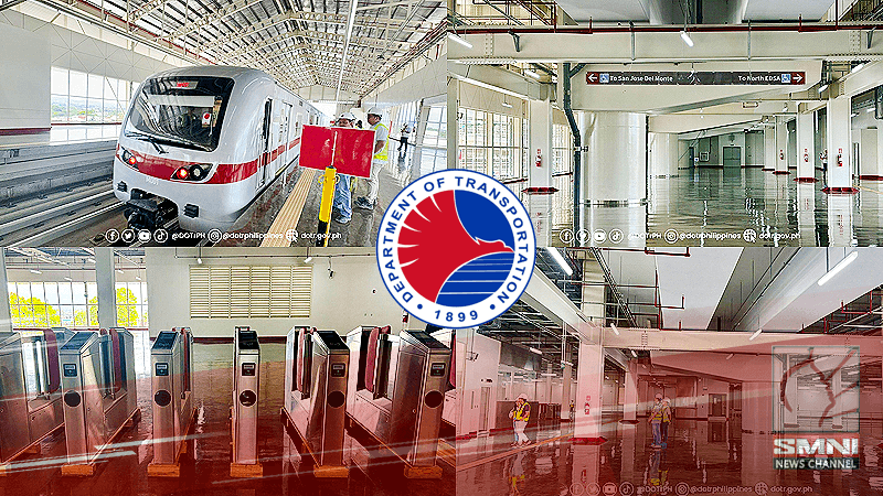 Batasan station ng MRT-7 sa QC, halos 100% nang tapos