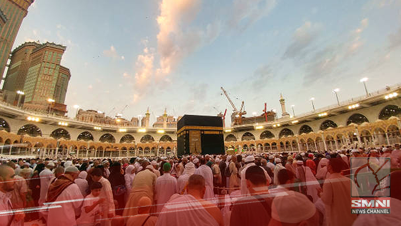 1.5M na mga dayuhang deboto nasa Saudi Arabia para sa Hajj