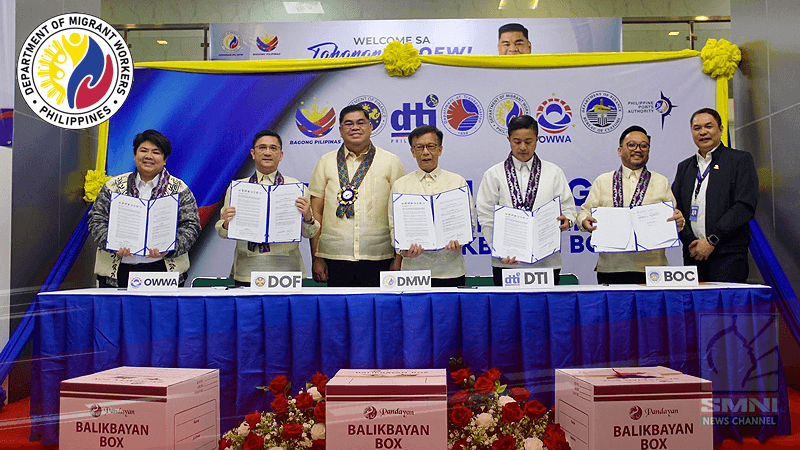 DMW at BOC, nagtulungan para labanan ang balikbayan box scams