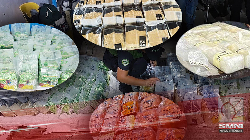 ₱486M halaga ng droga nasabat ng PDEA sa 1 linggong operasyon