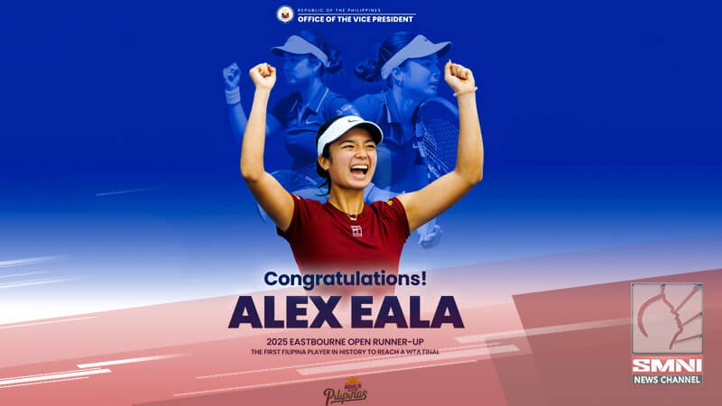 Alex Eala unang Pilipino sa WTA Final ng Eastbourne Open