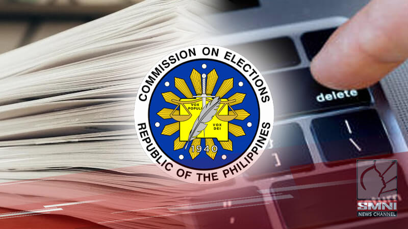 Files na may kaugnayan sa May 2025 midterm elections, binura na ng COMELEC