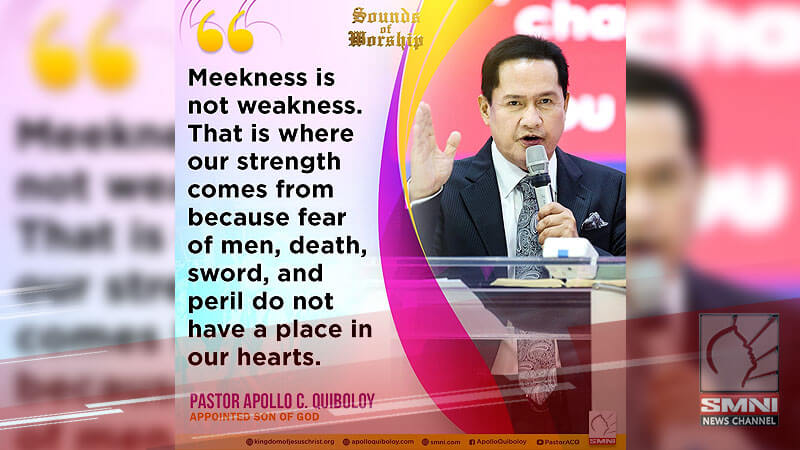 Meekness is not a weakness
