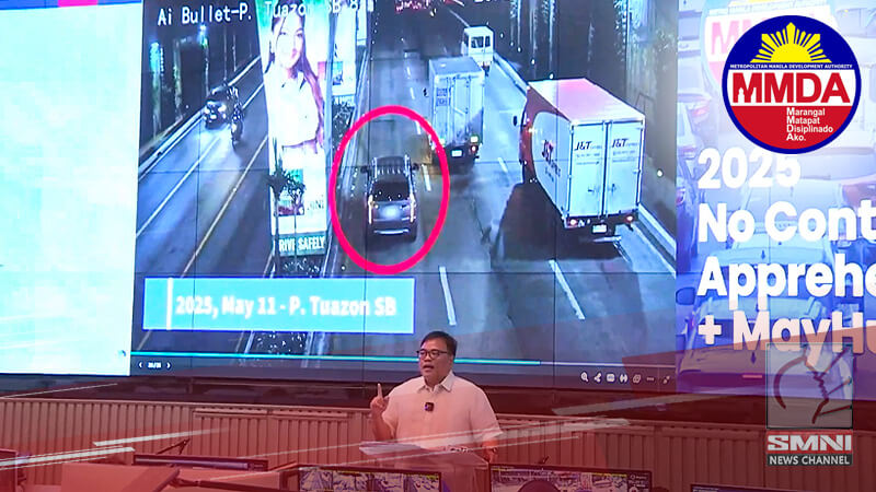 Motorista na 309 beses gumamit ng bus lane kahit ‘di awtorisado nahuli ng MMDA