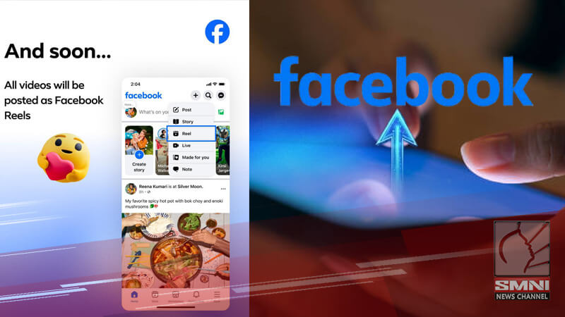 Lahat ng bagong video sa Facebook, magiging Reels na; Video tab papalitan ng Reels—META