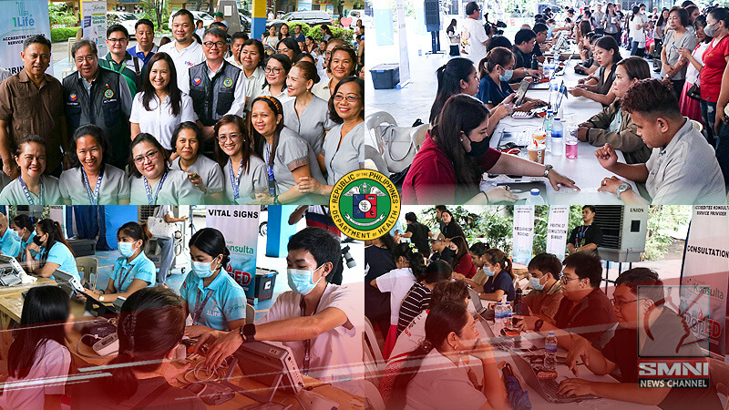 DOH at DepEd, naghatid ng libreng serbisyong medikal sa isang paaralan sa Quezon City