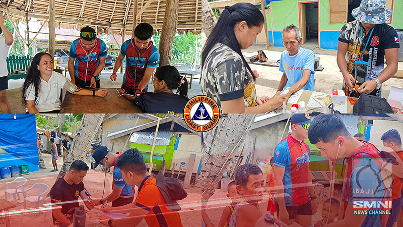 PCG vessels conduct medical mission in Northern Palawan