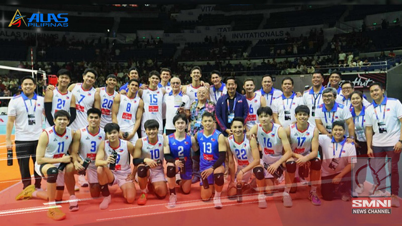 Alas Pilipinas, tinalo ang Thailand sa historic volleyball victory sa Araw ng Kalayaan