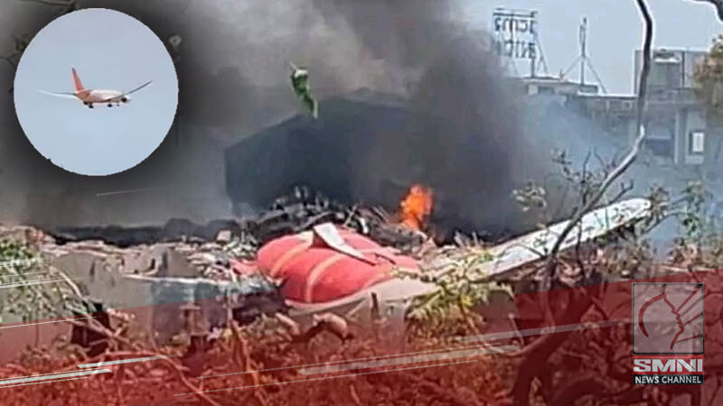 290 patay sa pagbagsak ng eroplano ng Air India, 1 pasahero nakaligtas