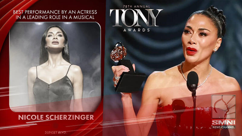 Nicole Scherzinger, nanalo bilang lead actress in a musical sa 78th Tony Awards
